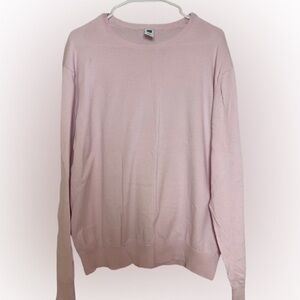 Gap, men’s XL, pink crew neck sweater